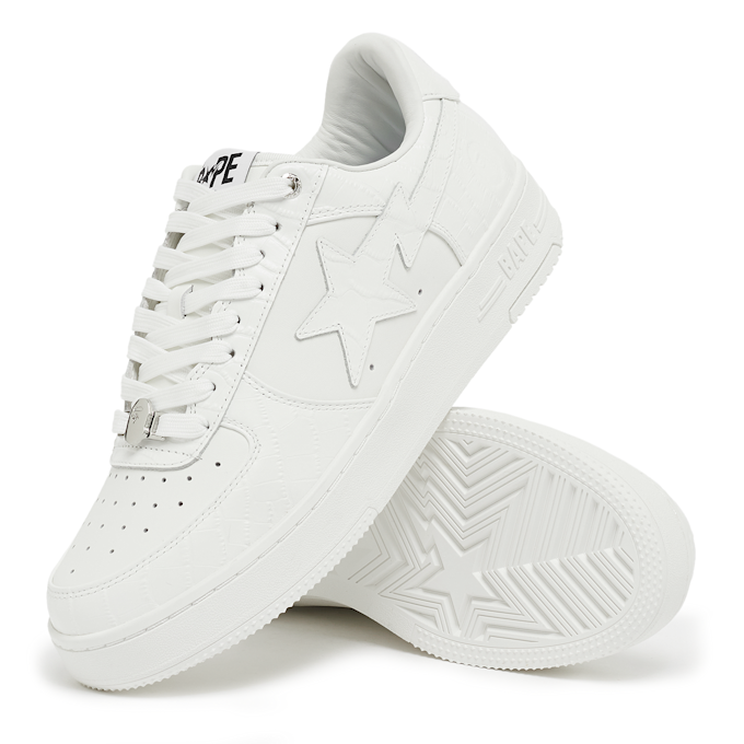 A Bathing Ape Bape Sta #3 M3 white 87058 7