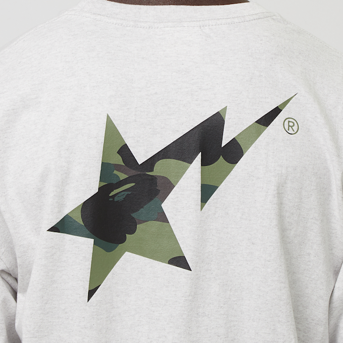 A Bathing Ape 1St Camo Bape Sta Tee grey 87061 5