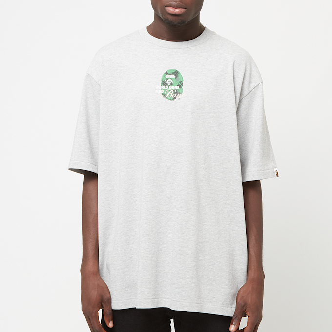 A Bathing Ape Floral Solid Camo Medium Ape Head Relaxed Fit Tee grau 85287 2