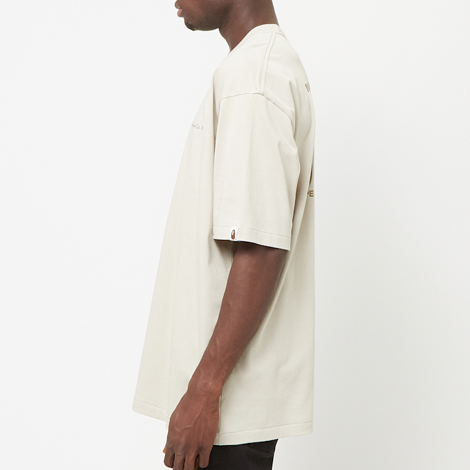 A Bathing Ape Hightlight Logo Relaxed Fit Tee beige 85283 3