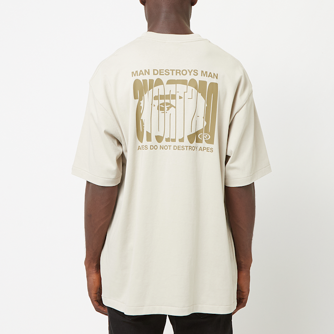 A Bathing Ape Hightlight Logo Relaxed Fit Tee beige 85283 4