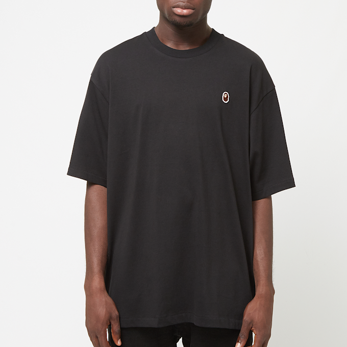 A Bathing Ape One Point Relaxed Fit Tee black 85285 2