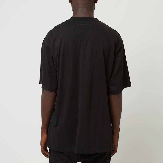 A Bathing Ape One Point Relaxed Fit Tee black 85285 4