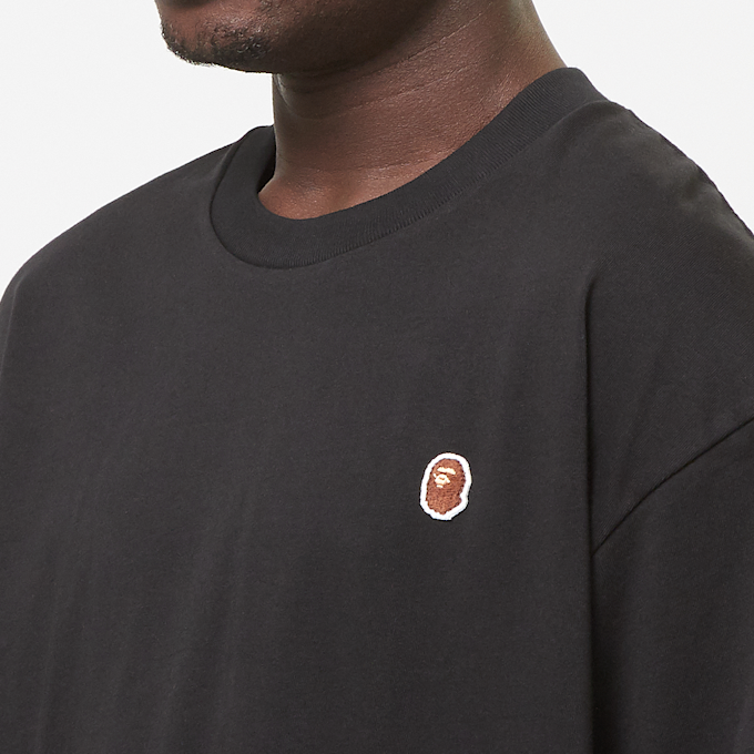 A Bathing Ape One Point Relaxed Fit Tee black 85285 5