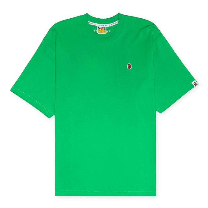 A Bathing Ape One Point Relaxed Fit Tee vert 88271 1