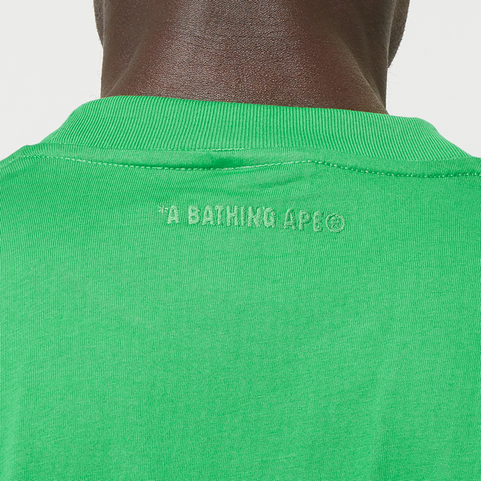 A Bathing Ape One Point Relaxed Fit Tee green 88271 6