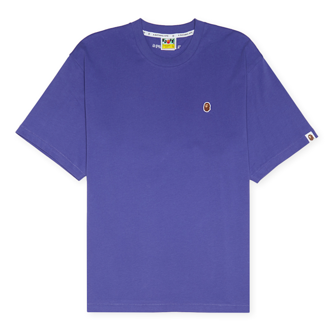 A Bathing Ape One Point Relaxed Fit Tee purple 87065 1
