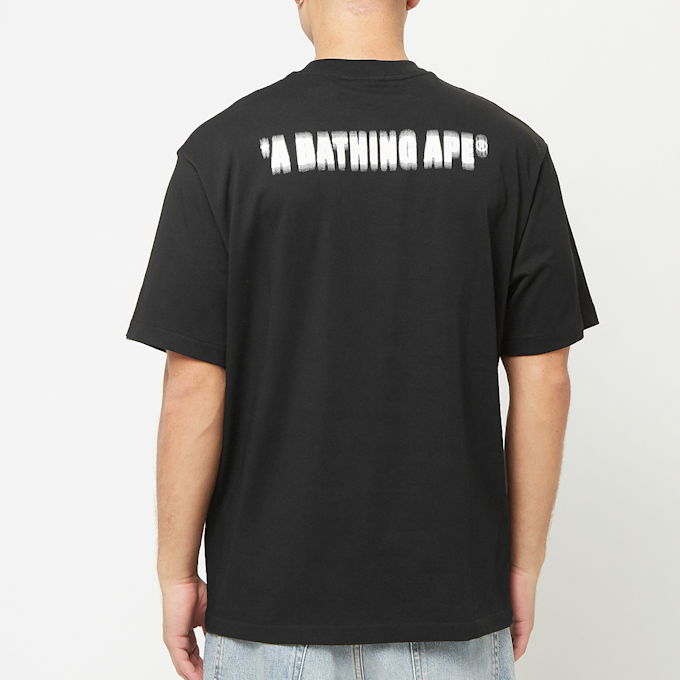 A Bathing Ape Pixel Ape Head Relaxed Fit Tee M black 89658 4