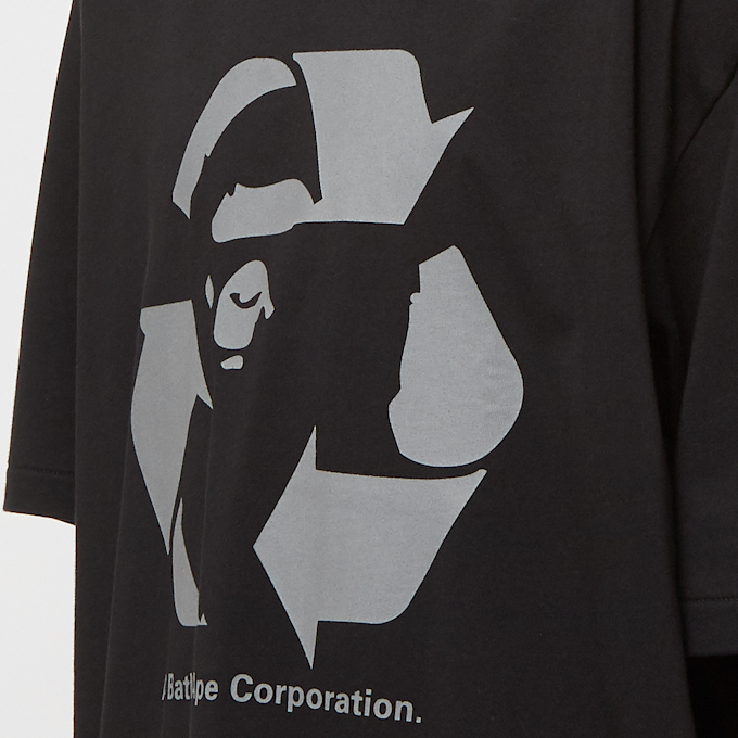 A Bathing Ape Recycle Motif Relaxed Fit Tee black 89099 5