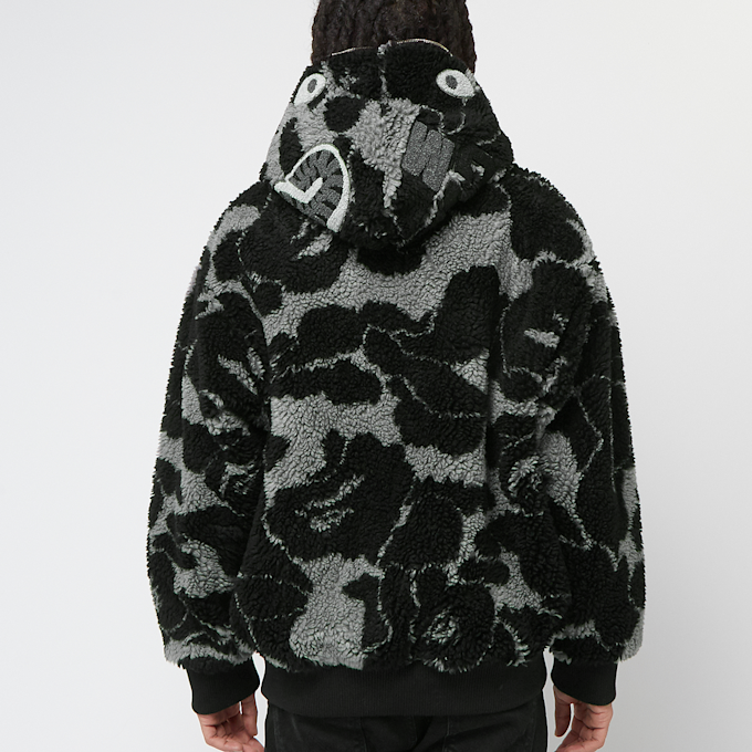 A Bathing Ape Abc Camo Boa Shark Relaxed Fit Full Zip Hoodie camouflage 85289 4