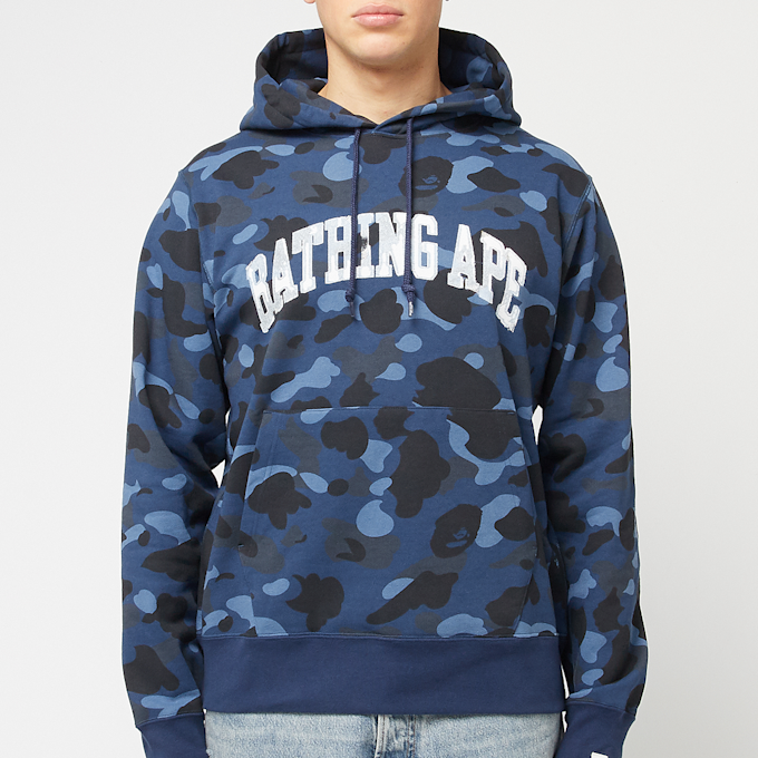 A Bathing Ape Color Camo Pullover Hoodie M bleu 87069 2