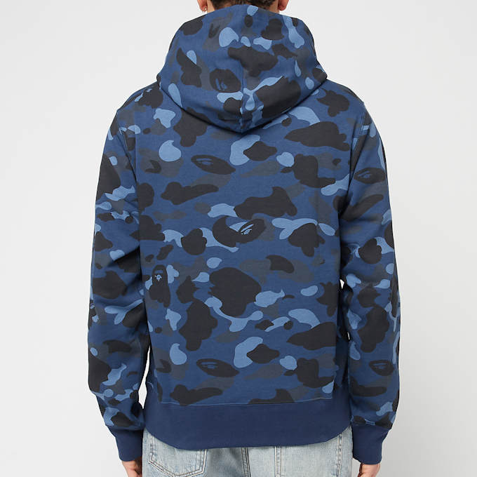 A Bathing Ape Color Camo Pullover Hoodie M bleu 87069 4