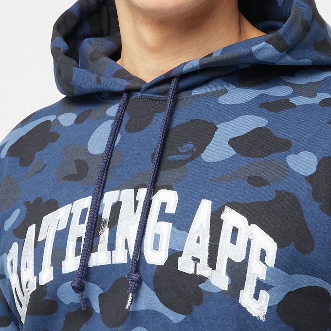 A Bathing Ape Color Camo Pullover Hoodie M bleu 87069 5