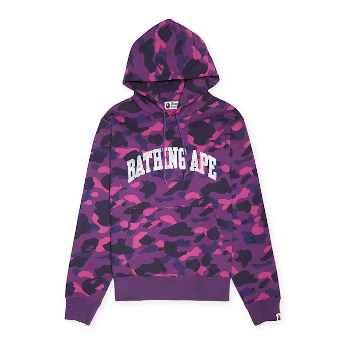A Bathing Ape Color Camo Pullover Hoodie M pourpre 89102 1