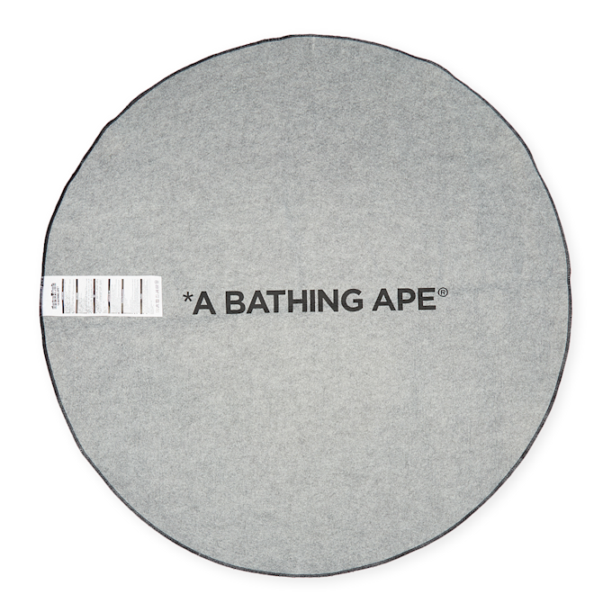 A Bathing Ape Shark Floor Rug black 88275 2