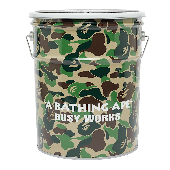 A Bathing Ape Abc Camo Steel Can Stool M camouflage 90536 1