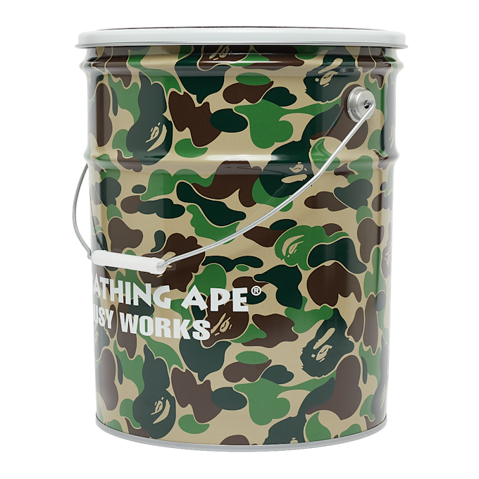 A Bathing Ape Abc Camo Steel Can Stool M camouflage 90536 2