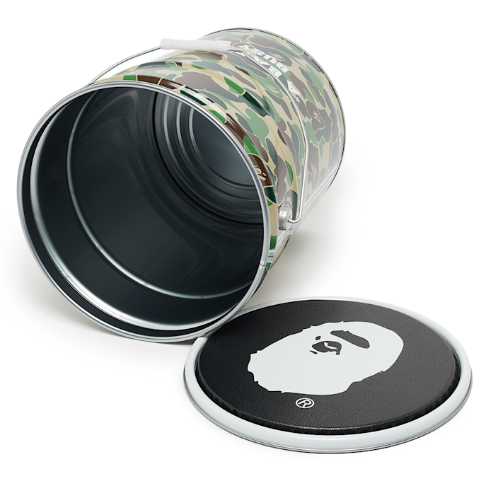 A Bathing Ape Abc Camo Steel Can Stool M camouflage 90536 3