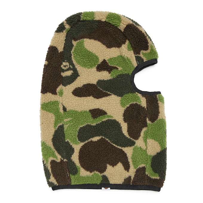 A Bathing Ape Abc Camo Boa Fleece  Balaclava M camouflage 90920 2