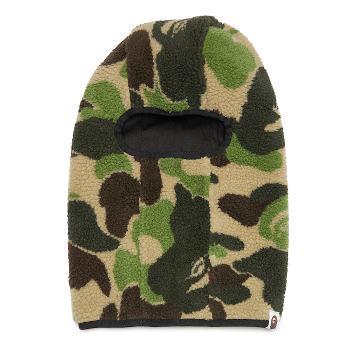 A Bathing Ape Abc Camo Boa Fleece  Balaclava M camouflage 90920 3