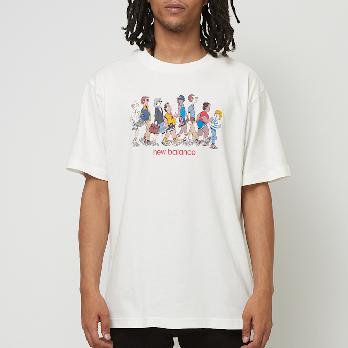 New Balance Athletics Relaxed Archive Walk T-Shirt white 85313 2