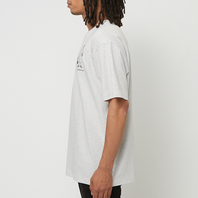 New Balance Athletics Relaxed Grandma T-Shirt grau 89106 3