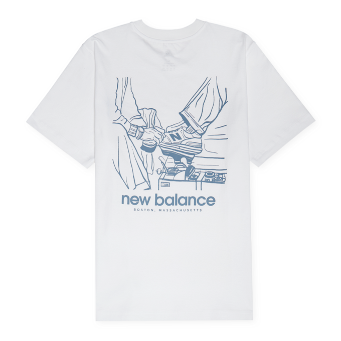 New Balance Shine T-Shirt white 88287 1