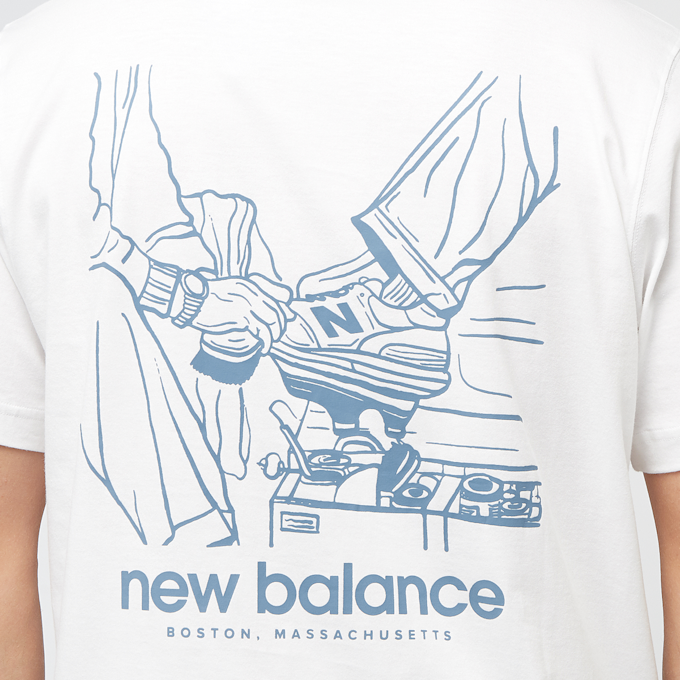 New Balance Shine T-Shirt weiß 88287 6