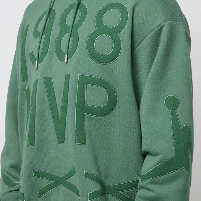Jordan x Nina Chanel Abney Fleece Hoodie grün 87084 7