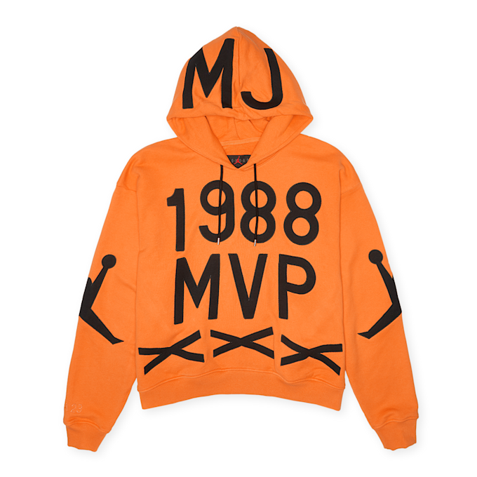 Jordan x Nina Chanel Abney Fleece Hoodie orange 88295 1