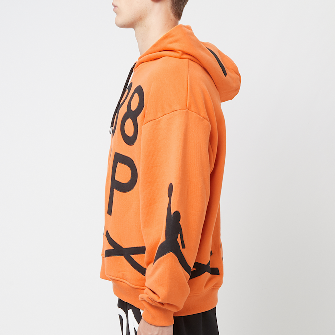 Jordan x Nina Chanel Abney Fleece Hoodie orange 88295 3