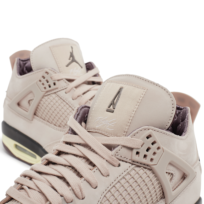 Jordan x A Ma Maniére Air Jordan 4 "Fossil Stone" light pink 87100 6