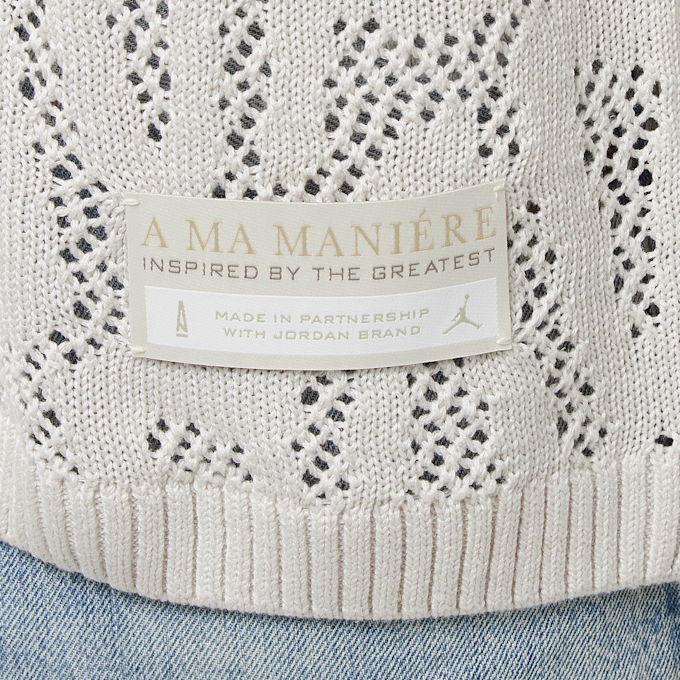Jordan x A Ma Maniére Shooting Shirt beige 89121 6