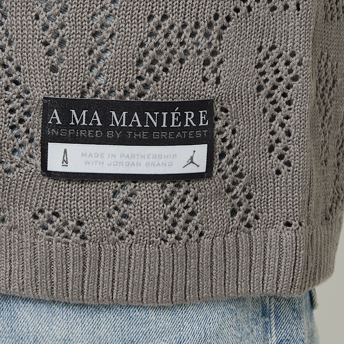 Jordan x A Ma Maniére Shooting Shirt grau 90693 6