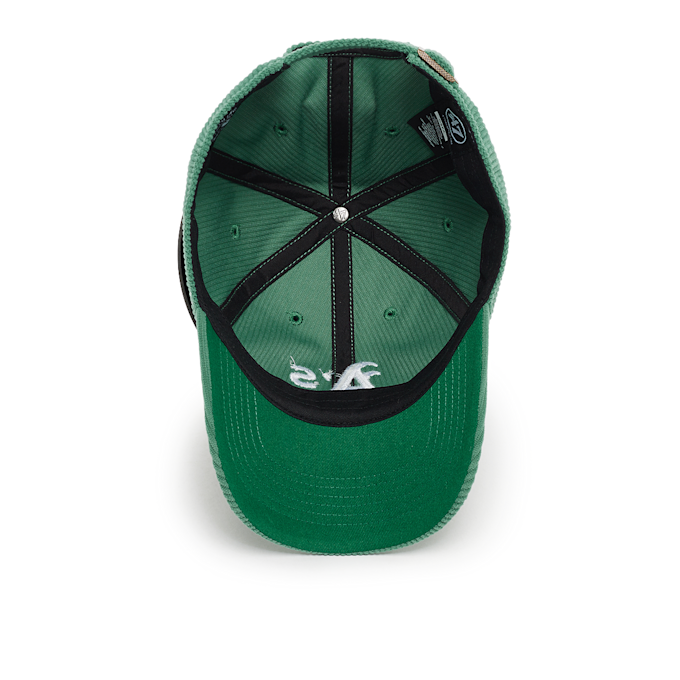 '47 MLB Oakland Athletics Wide Cord '47 Clean Up Cap vert 85351 3