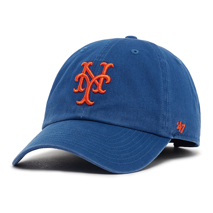 '47 MLB Cooperstown New York Mets '47 Clean Up Cap blue 91005 1