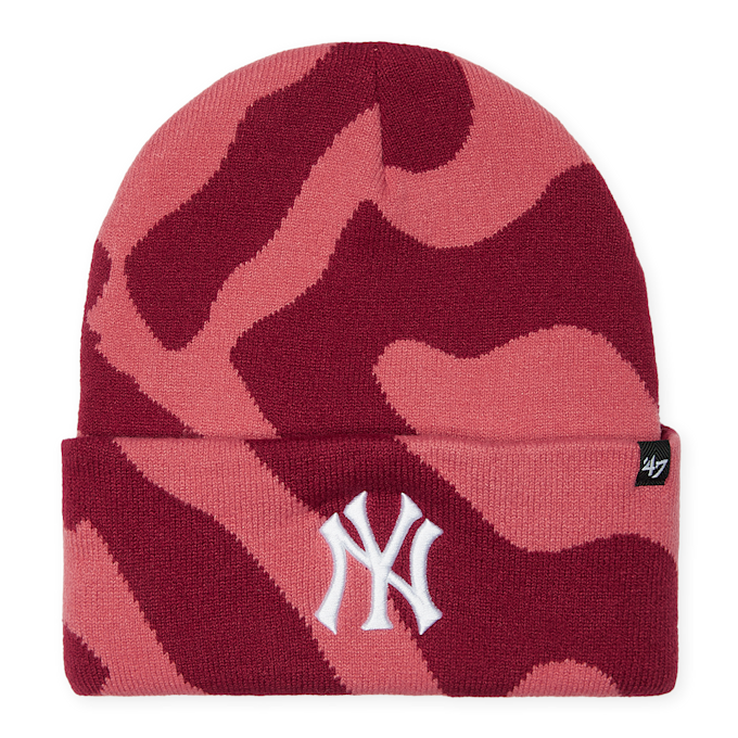 '47 MLB New York Yankees Freeform ’47 Cuff Knit rouge 90922 1