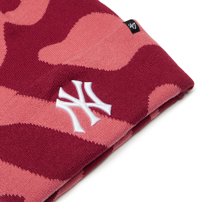 '47 MLB New York Yankees Freeform ’47 Cuff Knit rouge 90922 3