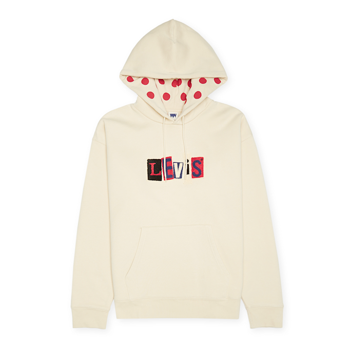 Levi's Skate Hoodes Sweatshirt Angora weiß 87109 1