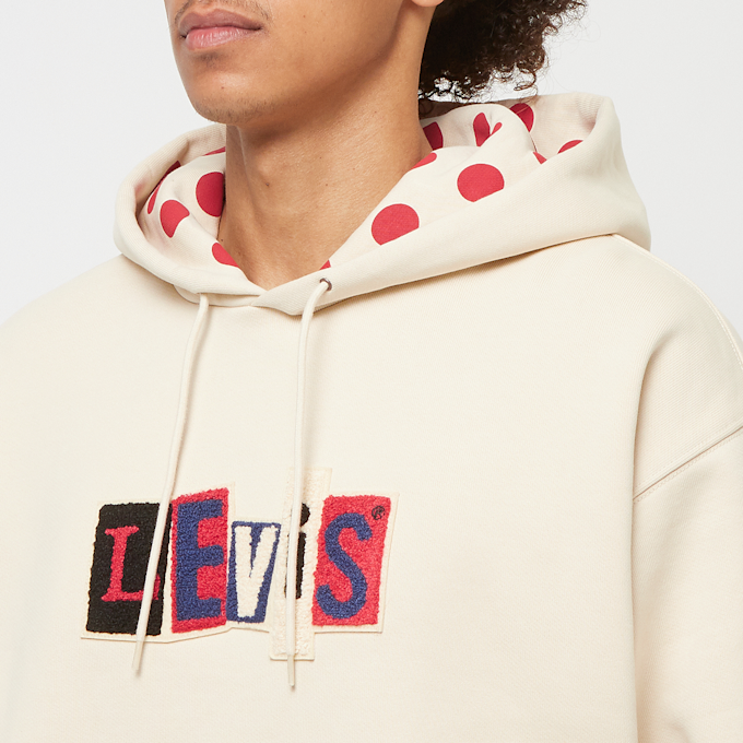 Levi's Skate Hoodes Sweatshirt Angora weiß 87109 5