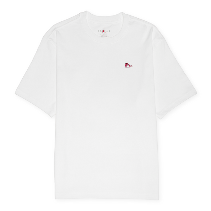 Jordan Sneaker Patch T-Shirt weiß 86313 1