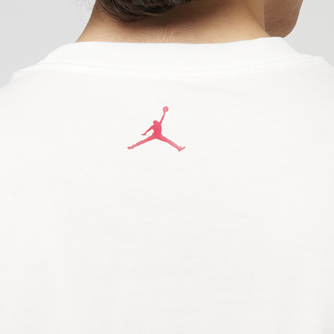 Jordan Sneaker Patch T-Shirt weiß 86313 6