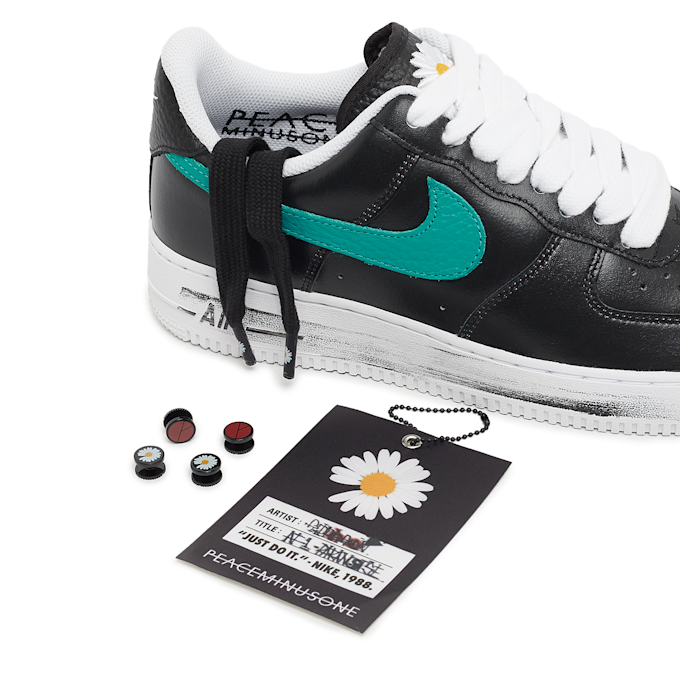 Nike x PEACEMINUSONE Air Force 1 '07 "Para-Noise 3.0" black 85430 8