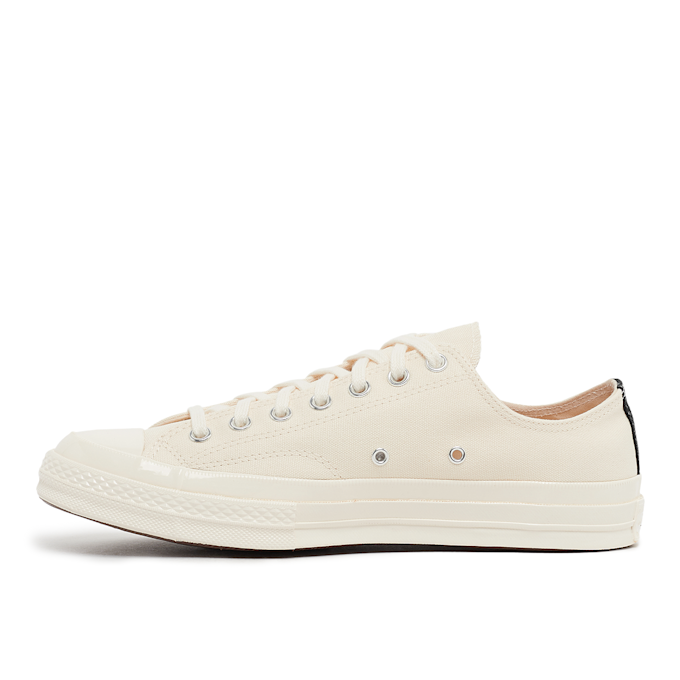 Comme des Garcons Play Small Red Heart Chuck Taylor All Star '70 Low beige 87160 3