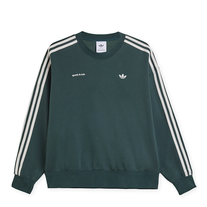 adidas Originals x Sporty & Rich Wmns Collegiate Pack Sweatshirt groen 84678 1