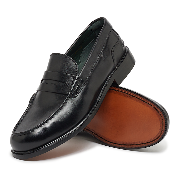 Clarks Craft James Low Loafer zwart 85444 7