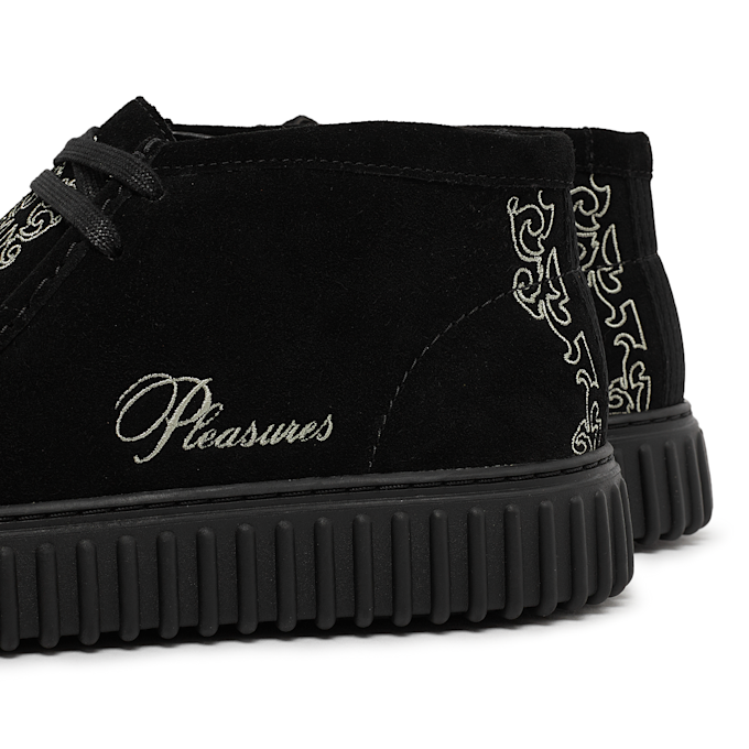 Clarks x PLEASURES Torhill Woven noir 85452 5