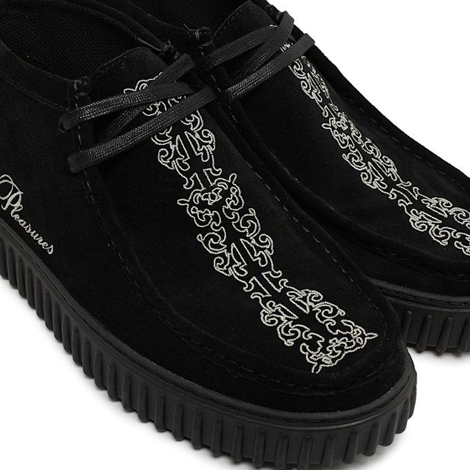 Clarks x PLEASURES Torhill Woven noir 85452 6