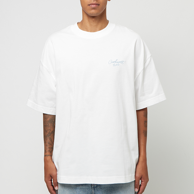 Carhartt WIP S/S Signature Script T-Shirt wit 85468 2