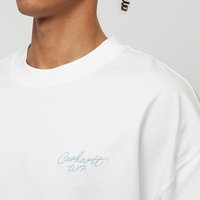 Carhartt WIP S/S Signature Script T-Shirt wit 85468 5